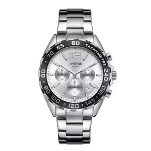 LHOTSE OEM QUARTZ WATCH FASHION METAL STAINLESS STEEL ZINE ALLOY MAN BUSINESS WATCH