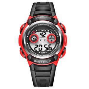 7 color backlit simple fashion for girls kids watch g shock kids watch digital